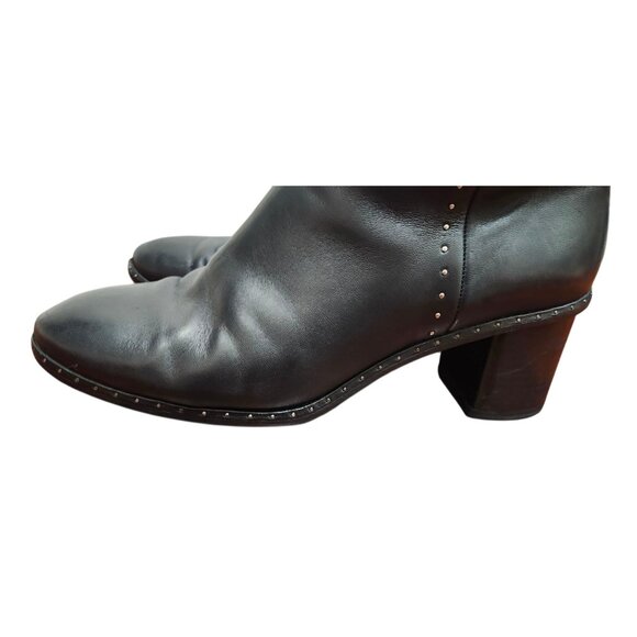 Rag & Bone Willow Stud Leather Boots In Black Size EU 41/US 11 - Picture 8 of 16